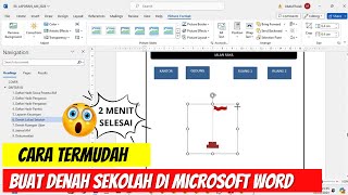 Cara Membuat Denah Lokasi Sekolah dengan Microsoft Word Cara Membuat Denah Lokasi Sekolah dengan Microsoft Word