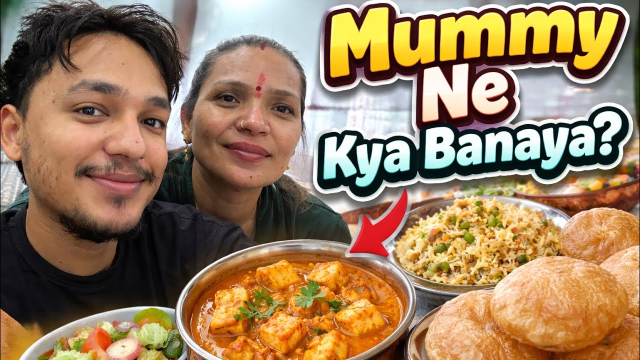 Mummy Ne Aaj Kya Banaya? 😍Ghar ka Swad Level 100!