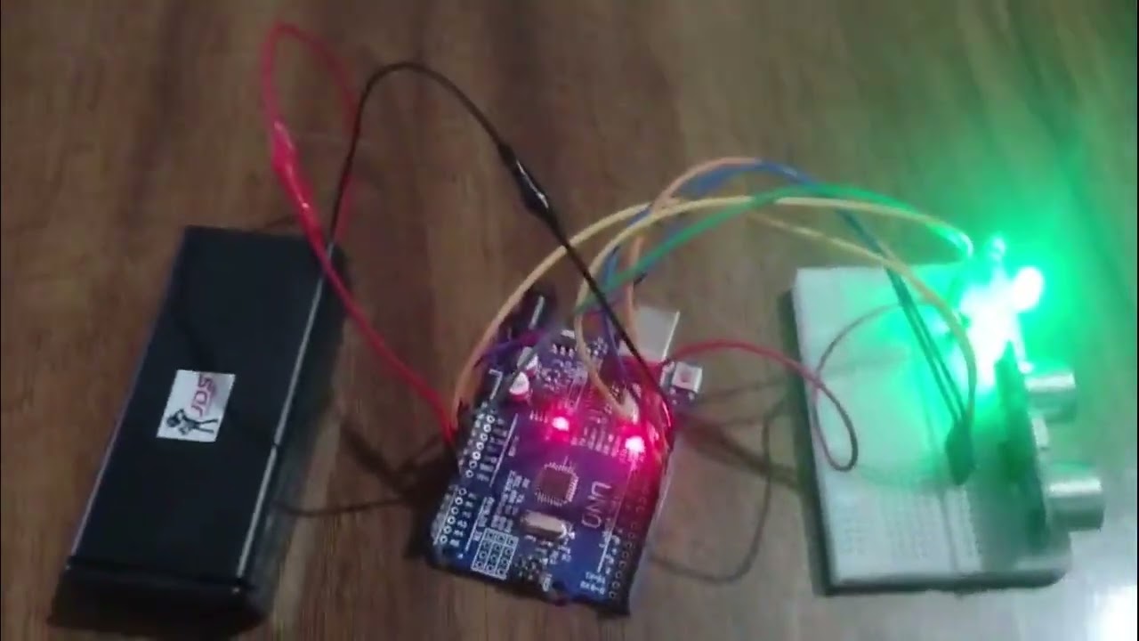 Automatic Vehicle Backlight (Stop & Pass Light) Using Ultrasonic Sensor
