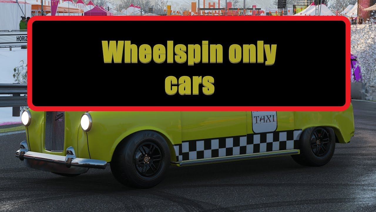 Wheelspin only cars YouTube