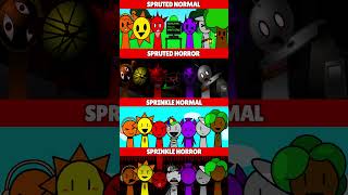 Incredibox Sprunki Spruted Normal Vs Horror Vs Sprinkle Normal Vs Horror Mix Version
