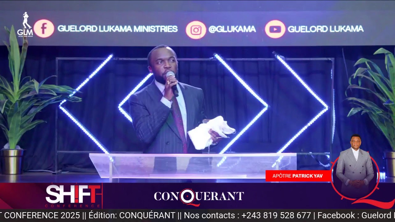 SHIFT CONFERENCE  2025 SESSION DU SOIR VENDREDI 2/MAI/2025