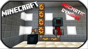 Magmatic Dynamo 💎 Minecraft Thermal Expansion Tutorial 💎 Deutsch / German