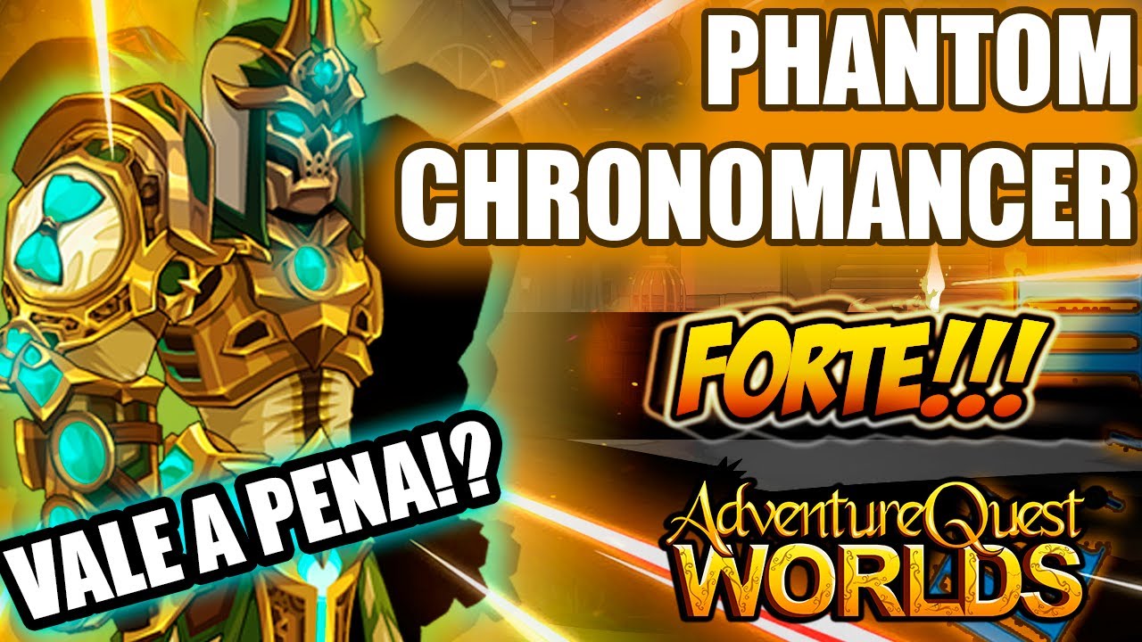 【AQW】Review da Phantom Chronomancer (Compensa pegar?)