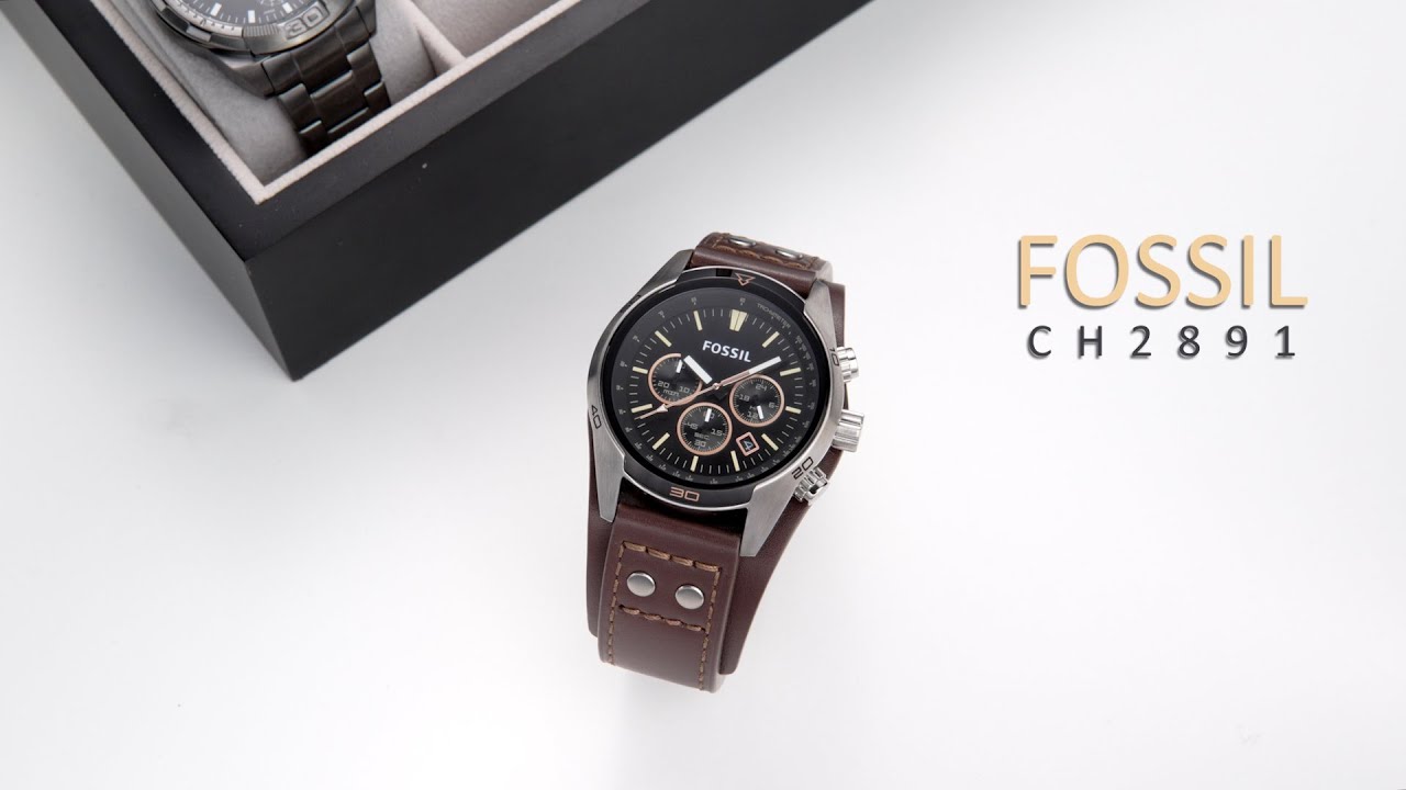 Review đồng hồ Fossil CH2891 tính năng Chronograph (đo thời gian ...