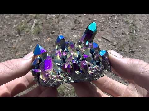 Thumbnail for HUGE Titanium Arkansas Quartz Crystal Cluster