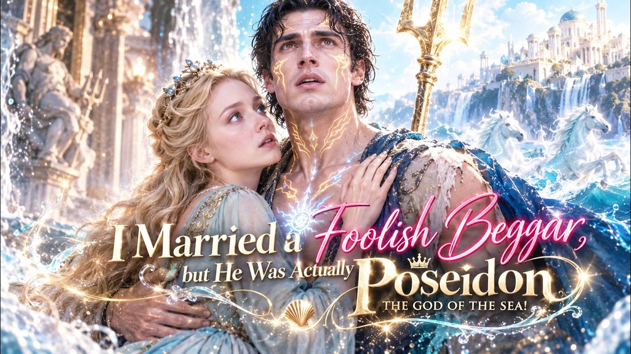I married a foolish beggar, but he was actually Poseidon, the god of the sea！#minidrama