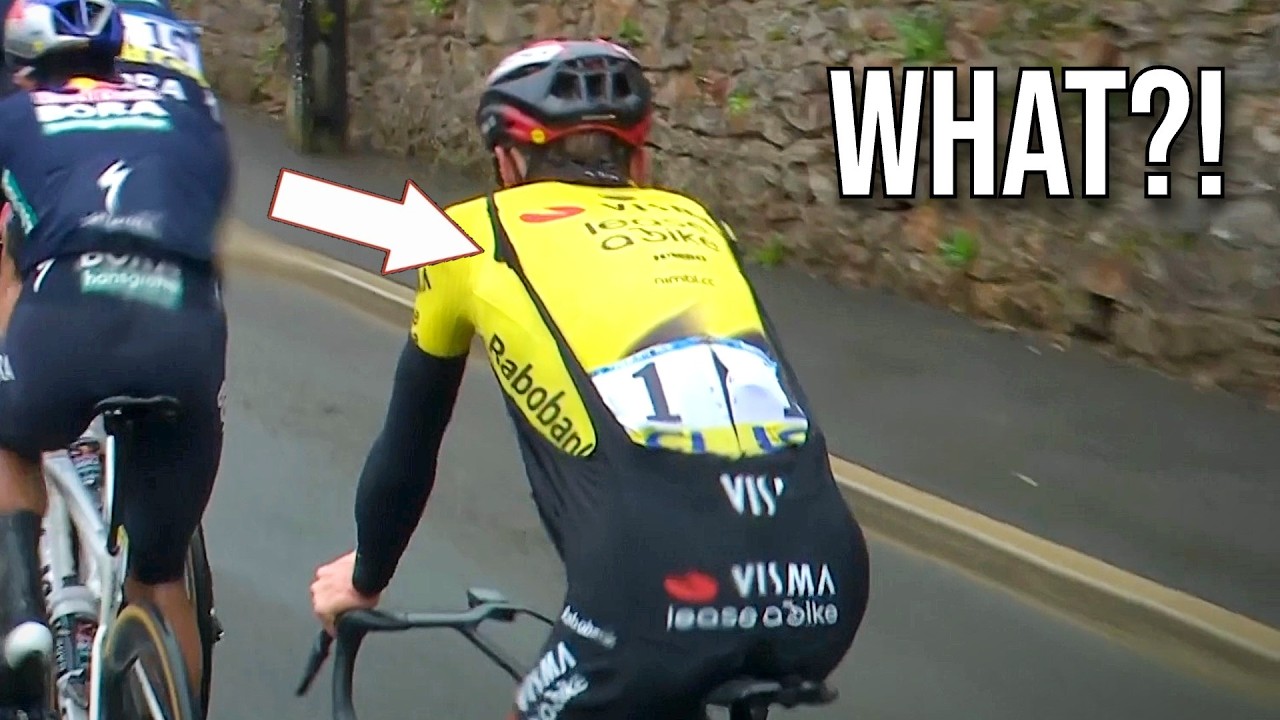 Jonas Vingegaard Reveals Crazy Outfit in Horrific Stage | Paris-Nice 2026 Stage 4