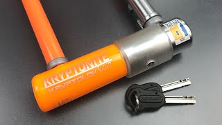 [719] Kryptonite KryptoLok Series 2 Mini-7 Bicycle U-Lock Picked