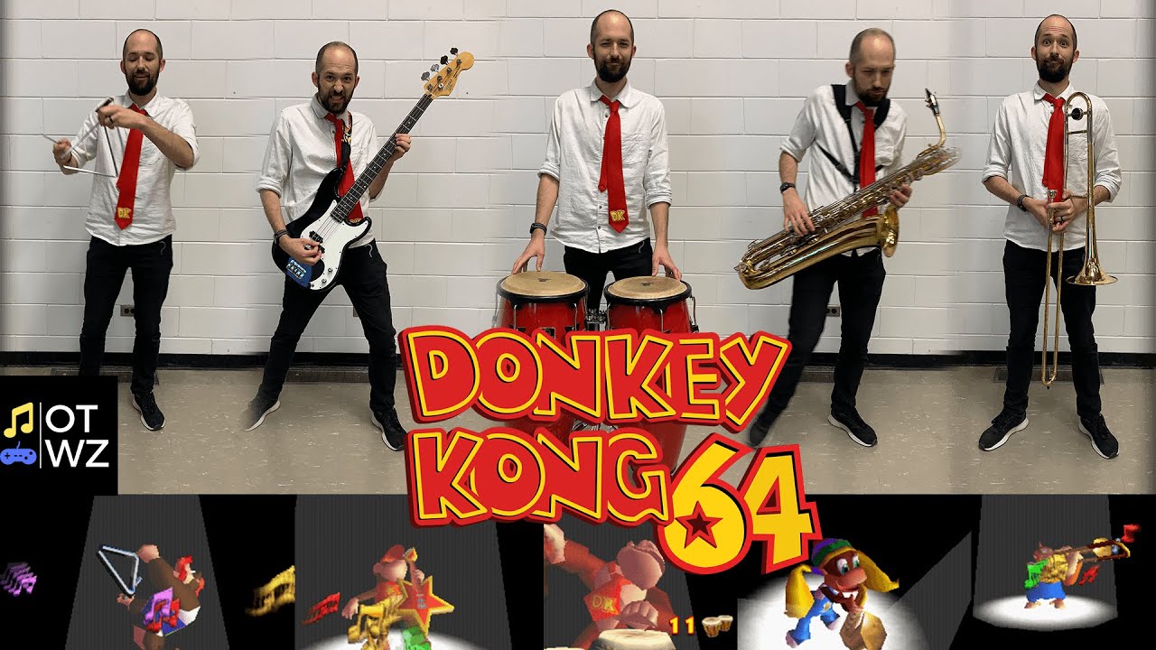 Donkey Kong 64 - Instrument Themes (OTWZ Cover) - YouTube