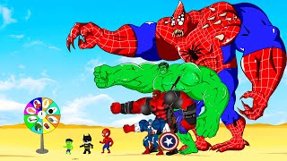 Rescue SUPERHERO HULK Family & SPIDERMAN MONSTER, DEADPOOP :Who Is The King Of Super Heroes? - FUNNY