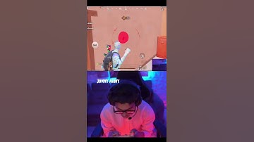JONATHAN GAMING GOD LEVEL 1V4 CLUTCH 😱! HACKER OR WOTT 😱! #jonathangaming #shorts