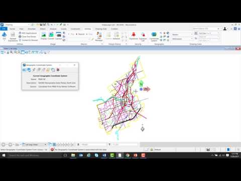 Use Latitude and Longitude in MicroStation CONNECT Edition