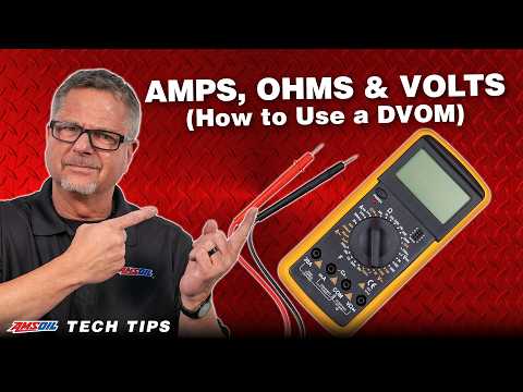 DVOM Basics: How to Measure Volts, Ohms & Amps