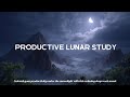 Moonlit Mountains Deep Work Music ~ Night Focus Ambient for Intense Study Sessions