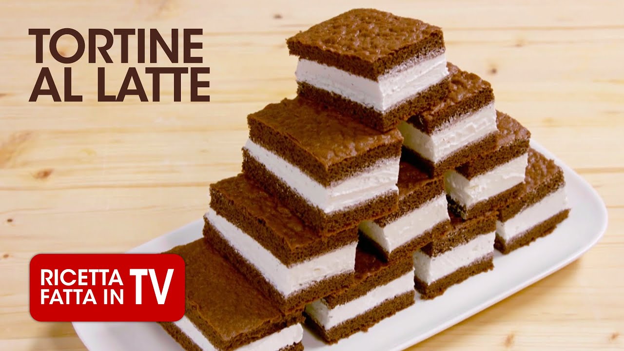TORTINE AL LATTE di Benedetta Rossi - Ricetta TV Fatto in Casa per Voi