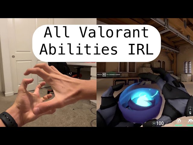 we are above them — valorant abilities // hand animations // yoru