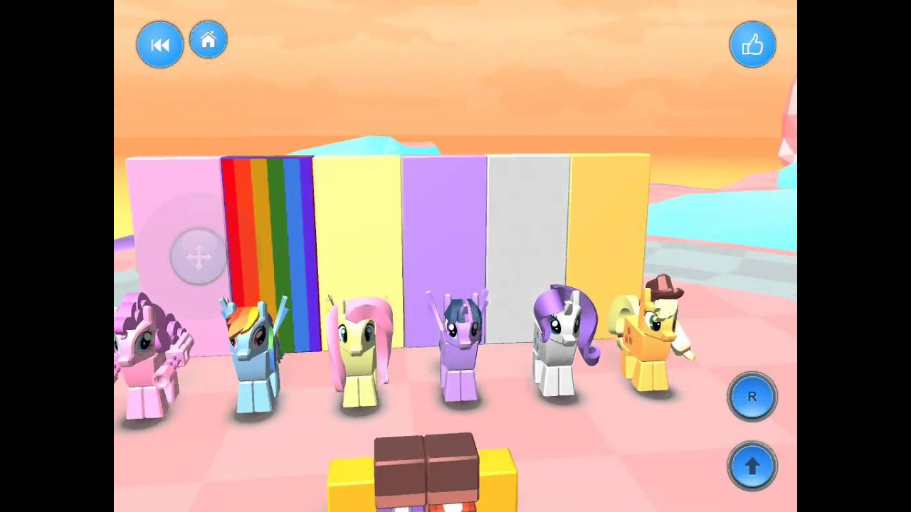 [Blocksworld HD] My little pony - YouTube