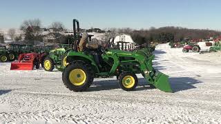 2021 John Deere 3043D Open Station Tractor w/ Loader! JD Warranty! For Sale by Mast Tractor Sales