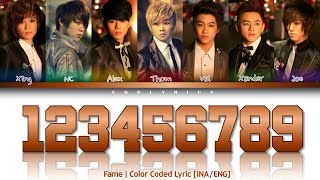 Fame - 123456789 (Color Coded Lyrics/Lirik INA/ENG)