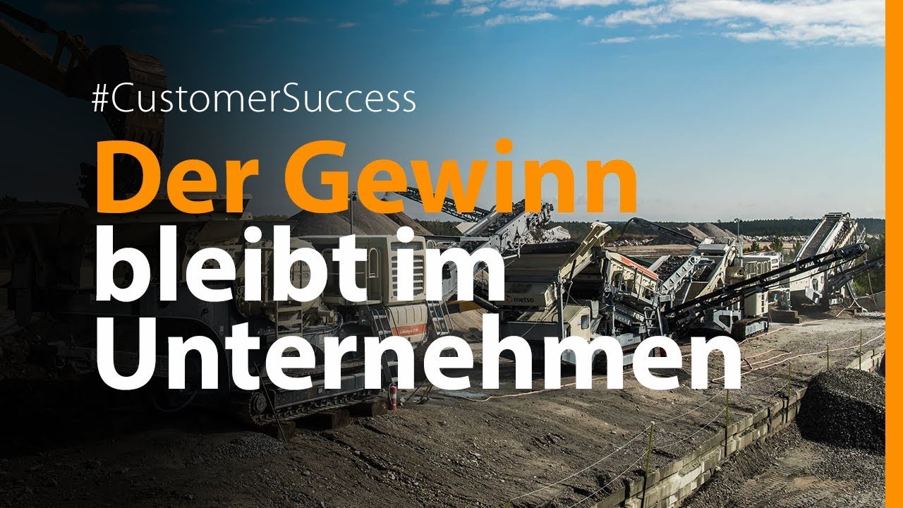 C & H Paving senkt ihre Kosten, indem sie die benötigten Zuschlagstoffe selbst herstellt