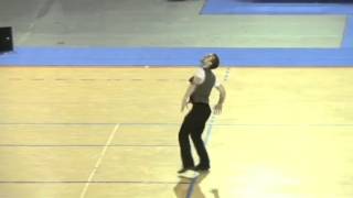 2012 World Baton Twirling Championships - Sr Men Semifinals - David DOYNE   IRELAND