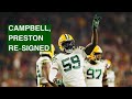 PACKERS RE-SIGN DE’VONDRE CAMPBELL (+ MORE!)