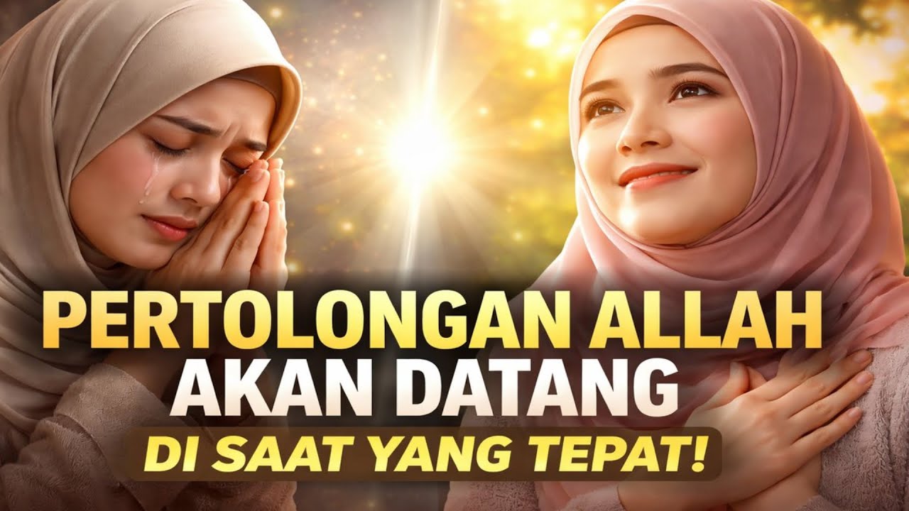 Tenanglah, Pertolongan Allah Akan Datang Disaat Yang Tepat! | Renungan Islami kehidupan