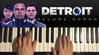 HOW TO PLAY - Detroit: Become Human - Opening Theme (Piano Tutorial Lesson) chords