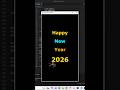 Python Code to Wish Happy New Year 2026! 🎆🐍#shorts #python