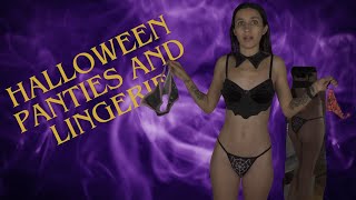 Halloween Panties, Sheer Bodysuits, And Lingerie Tryon Haul!!!