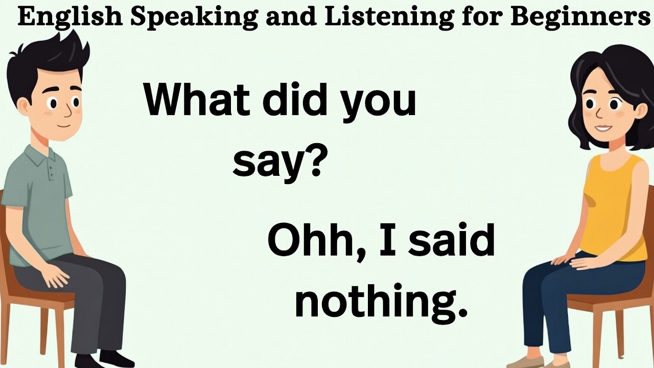 30 Minutes of Easy Conversations to Practice English Speaking and ...