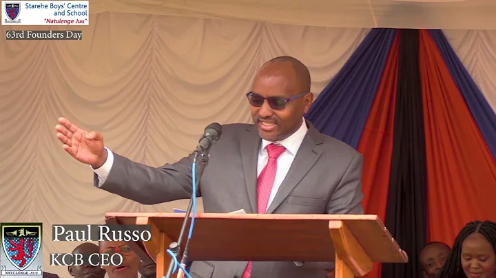 #Paul Russo#KCB CEO#63rd Founders Day