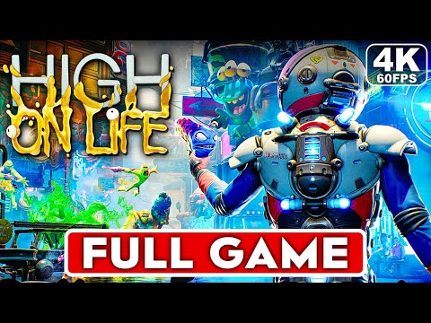 HIGH ON LIFE Gameplay Walkthrough Part 1 FULL GAME [4K 60FPS PC] - No Commentary