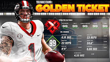 I DRAFTED A GOLDEN TICKET ROOKIE, THE BEST PLAYER IVE EVER SEEN! Chiefs Franchise S2