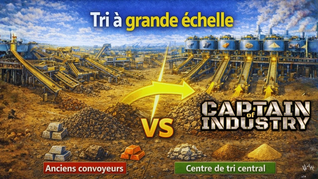 Épisode 57 – Le tri industriel passe à l’échelle industrielle | Captain of Industry