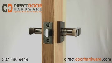 Emtek Geneva Lever Handle with Square Rosette in Satin Nickel