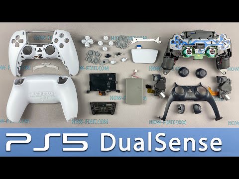 PS5 Controller Custom Green Shell & Buttons Kit Housing