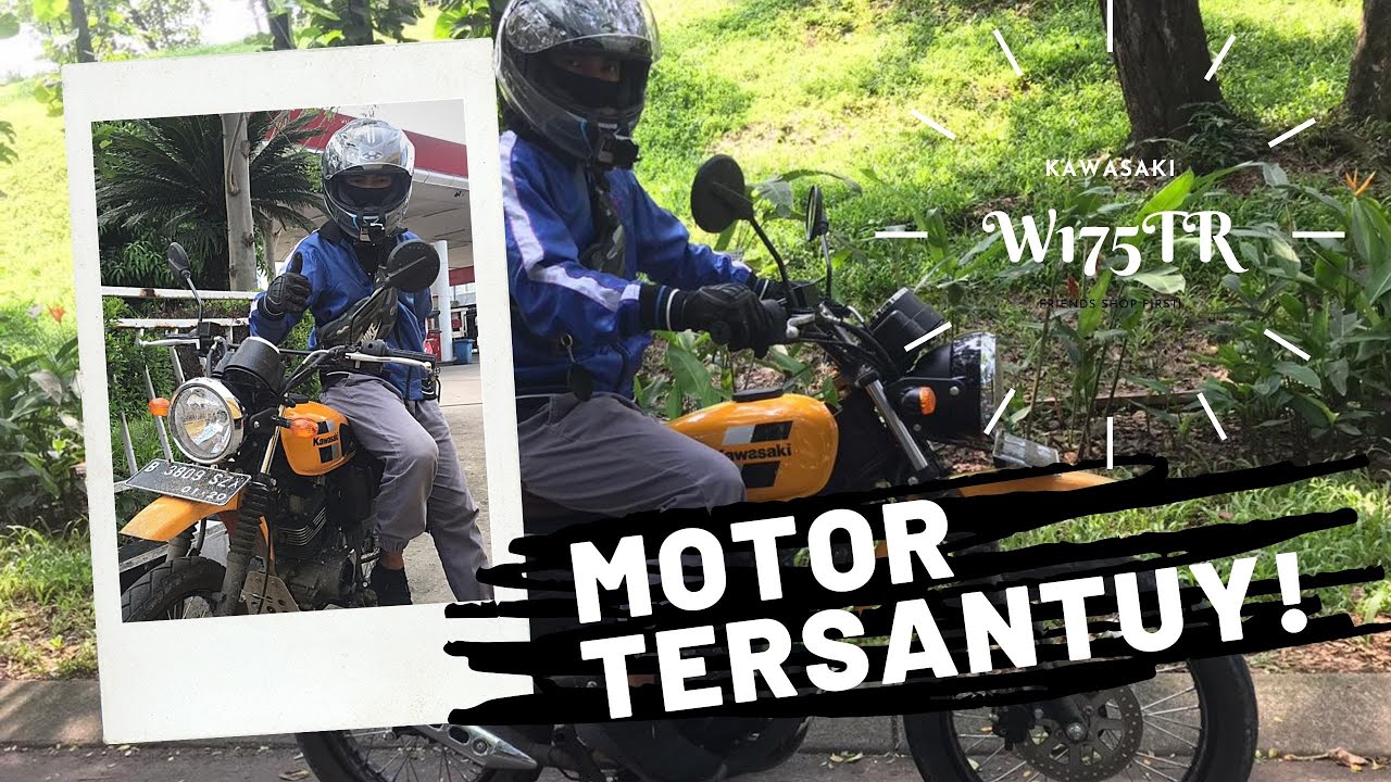 Review Kawasaki W175 TR: Motor Enak Buat Riding Santuy Dekat Maupun Jauh!