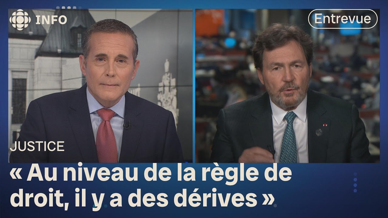Le juge en chef du Canada s'inquiète de l'État de droit dans le monde | 24•60