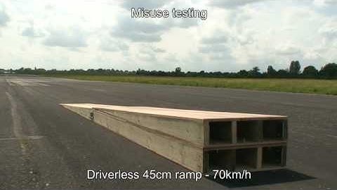 Driverless vehicle misuse testing