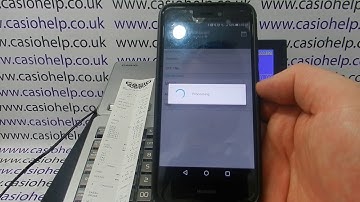 Viewing Casio Cash Register Sales Reports Data On The Casio ECR+ Smartphone App