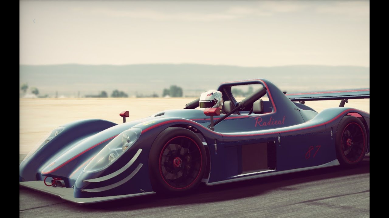 hotlap in Radical SR8-RX on barcelona GP + Setup