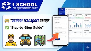 Transport Module Tutorial Video | 1schoolerp | Best School Transport Management System