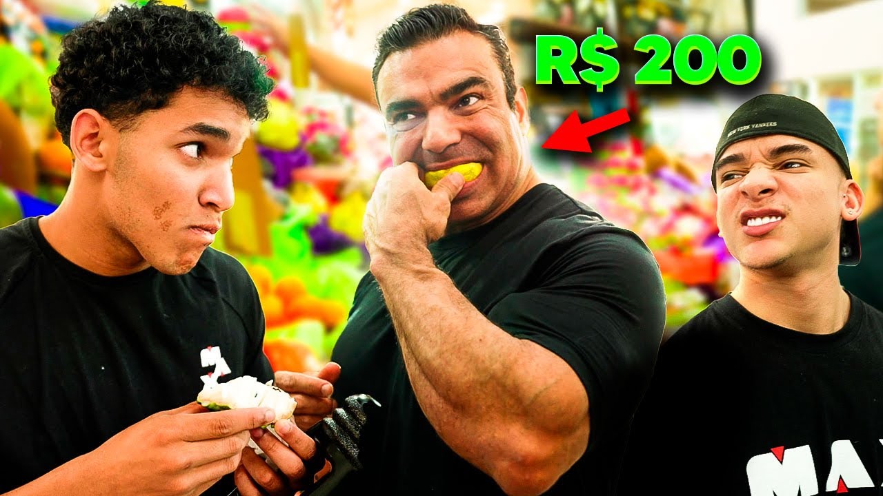 PAGUEI 200 REAIS EM 2 FRUTAS!!! TOMEI UM GOLPE???