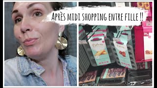 vlog du 17 juin : Après midi shopping entre fille   !!!!