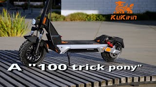 KuKirin M4 Max Scooter Review. A hundred-trick pony.