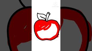 ||apple DRAWING | DRAWING apple | Seb KA CHITRA BANAO | apple COLOUR | apple colous SARAEDUCATION
