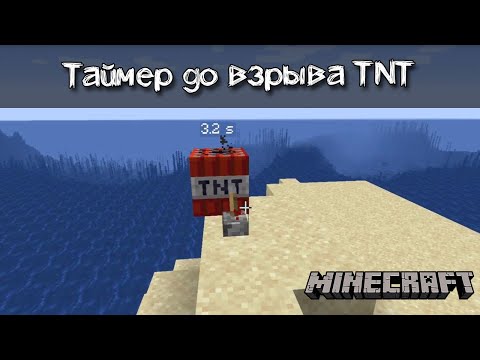 Таймер до взрыва ТНТ в Майнкрафт | Обзор мода Time To Live