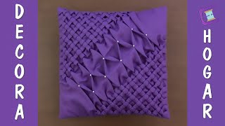 💜Cojín Drapeado Venus - Capítulo 1 de 1 💜- Capitone-Smocking Cushion-Fabric Manipulation